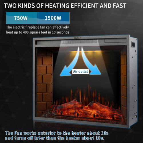 LED Recessed Electric Fireplace-thumbmail-4