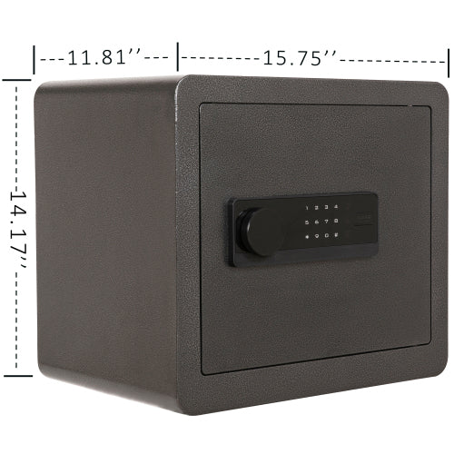 Solid Steel Safe Lock Box Digital Security Safe with LED Display-thumbmail-4