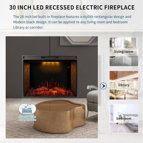 LED Recessed Electric Fireplace-thumbmail-5
