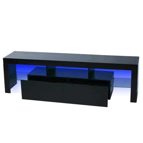 Morden TV Stand with LED Light-thumbmail-3